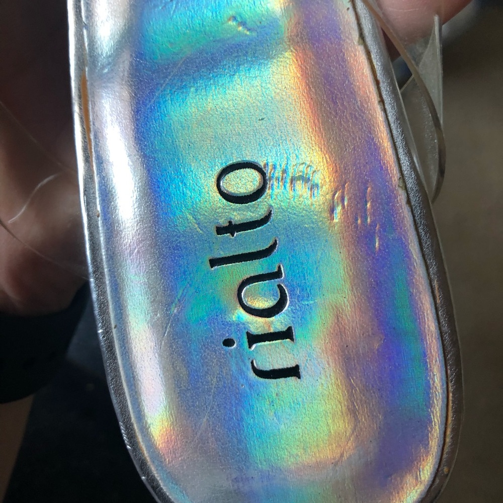 Rhinestone Slip On Heels - Picture 7 of 9